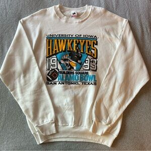 Vintage 1993 Iowa Hawkeye Crewneck XL